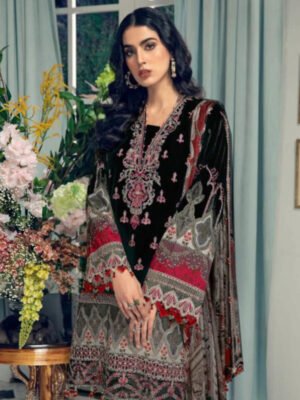 Black Lawn Dress Master Replica