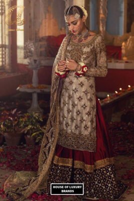 Latest Bridal Collection Net Replica