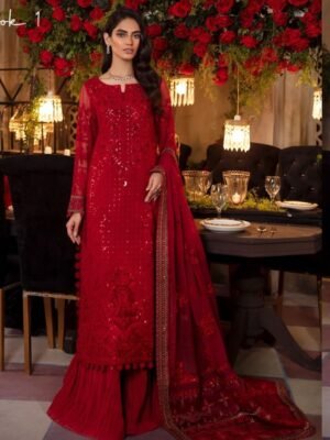 Iznik Red Chiffon Collection