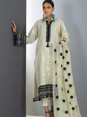 Khaadi White Lawn Collection