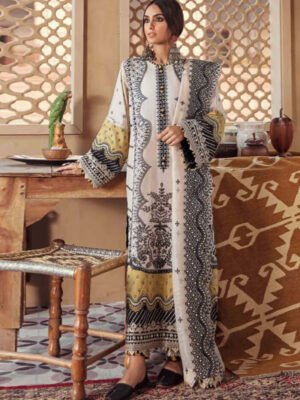 Qalamkar Gulab Cotton