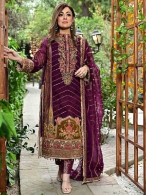 Rang Rasiya Embroidered Organza
